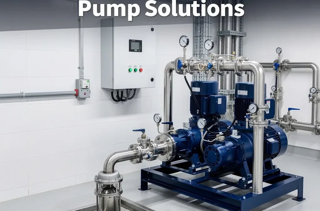 Booster and Sewage Pump Solutions for Buildings and Facilities in Saudi Arabia