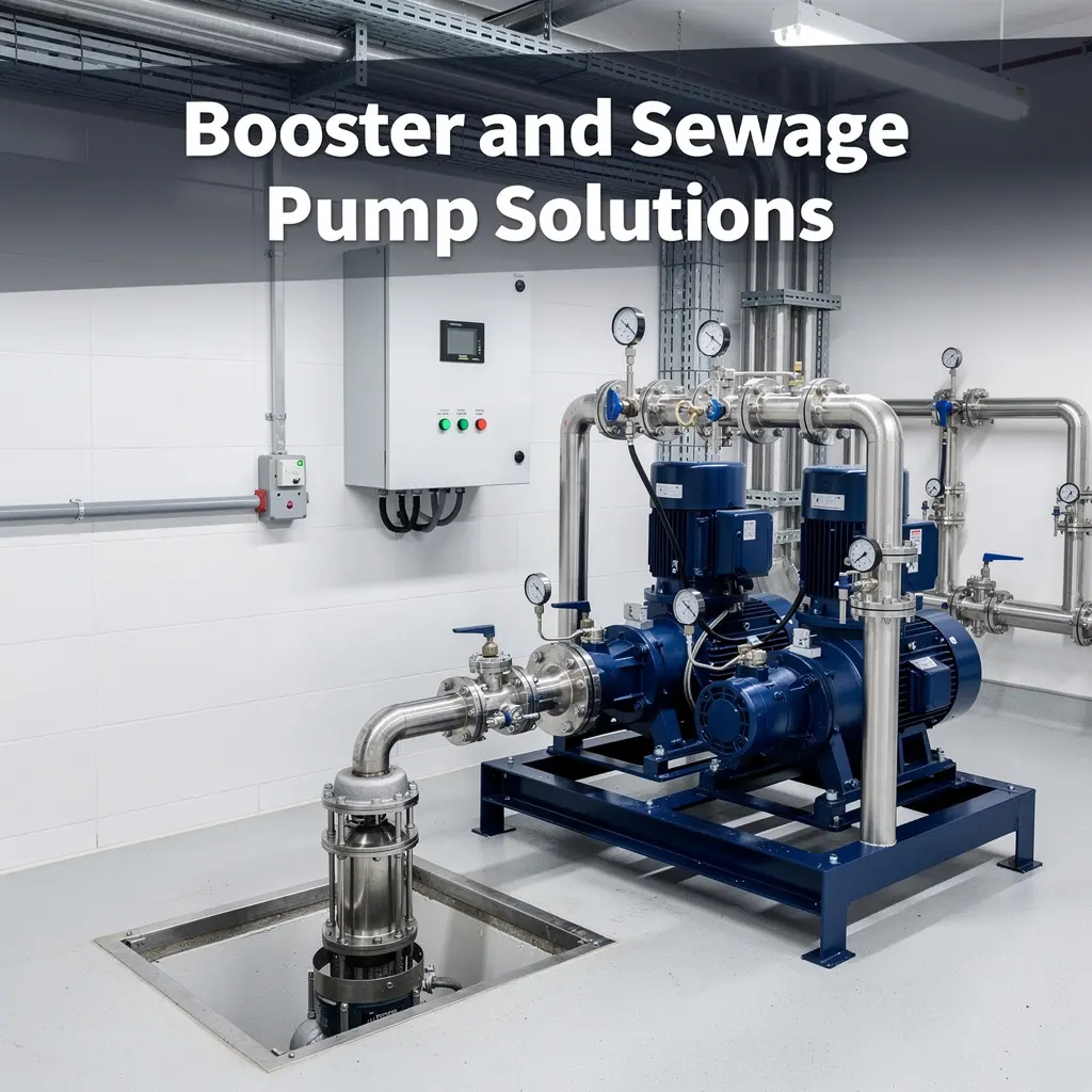Booster and sewage pump